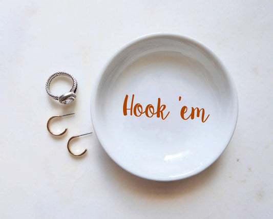 Hook 'em Ring Dish / University Of Texas