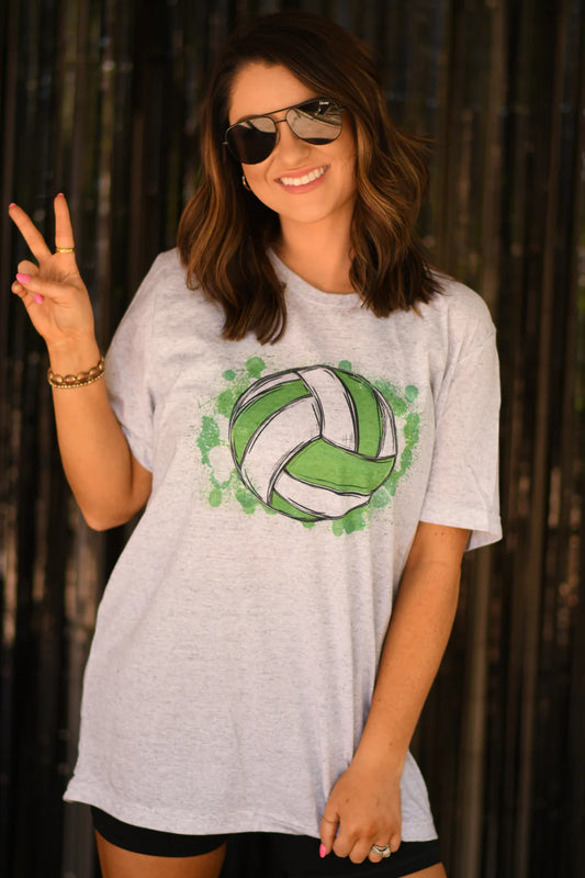Volleyball Splatter Tee