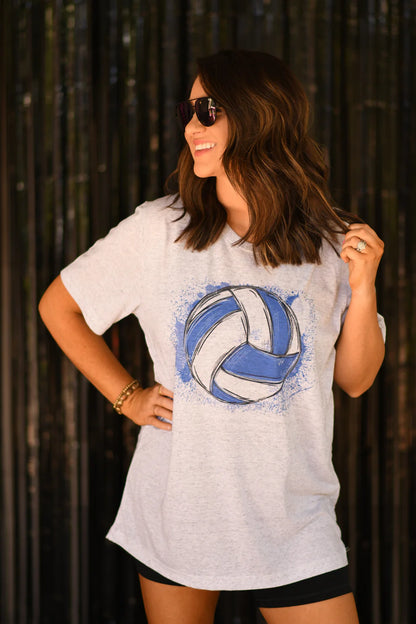 Volleyball Splatter Tee