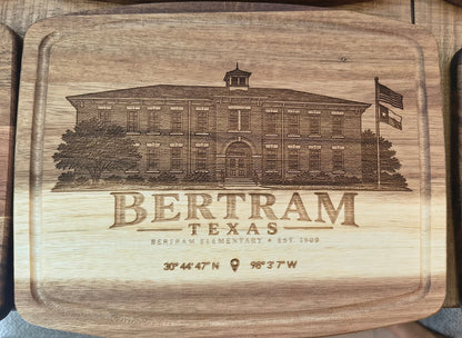 Bertram and Oatmeal Lazer Boards