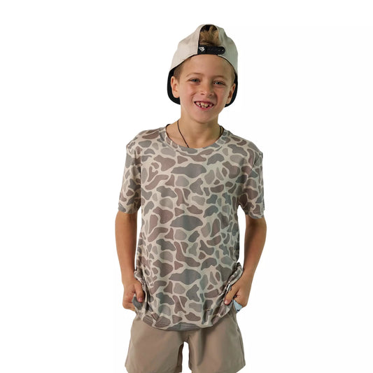 Burlebo Youth Camo Tee