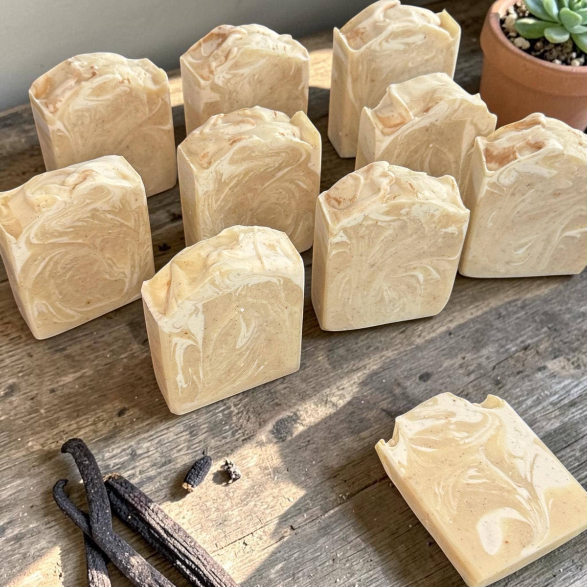 Vanilla Bean Buttercream Goat Milk Soap