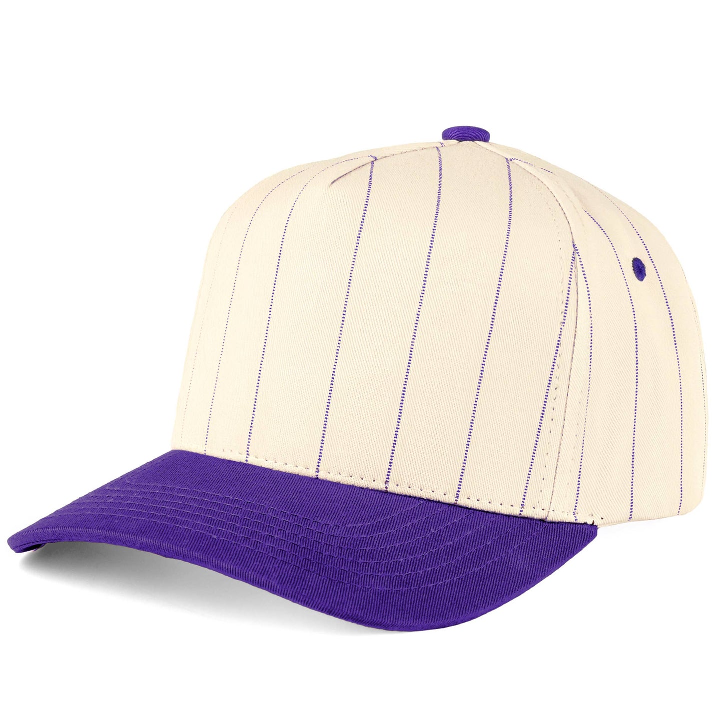 C.C Pinstripe Palin Two Tone Trucker Cap