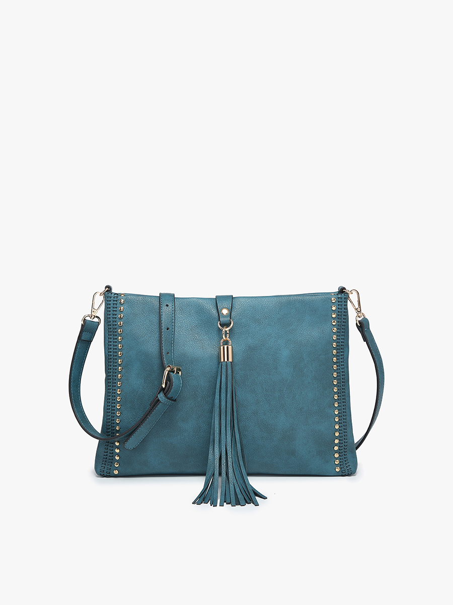 Marie Crossbody w/ Grommet Details