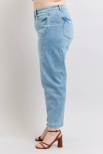 HW  Side Panel Barrel Leg Judy Blue