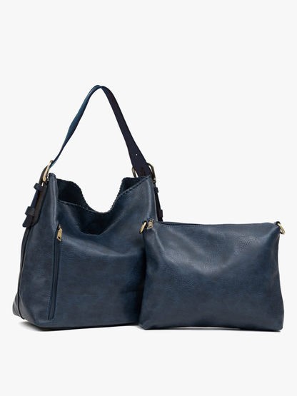 Alexa 2-in-1 Hobo Bag w/Dual Zip Compartments | M1816A