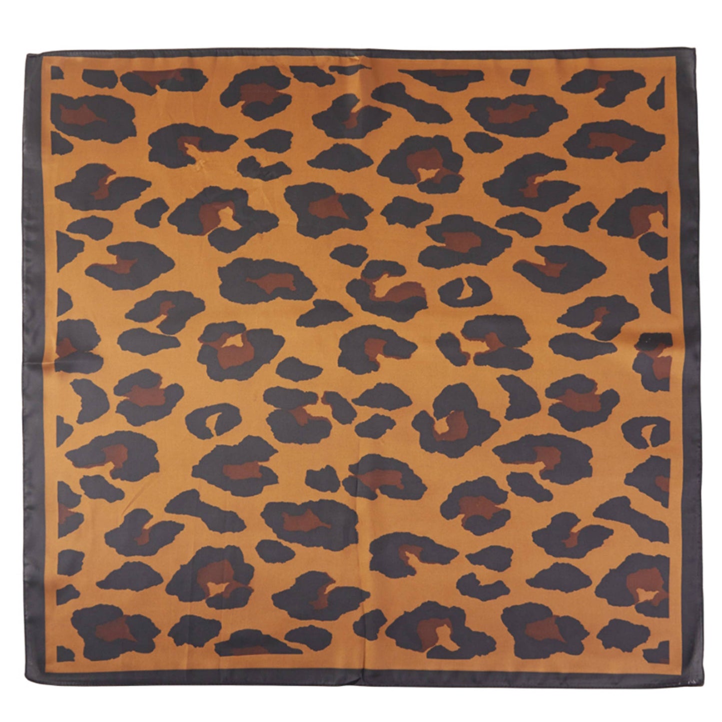 Leopard Pattern with Boarder Line Bandana Scarf