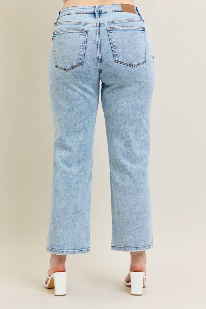 HW Stone Wash Straight Fit Judy Blue