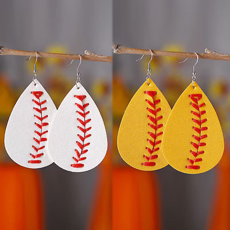 Baseball and Softball Earrings