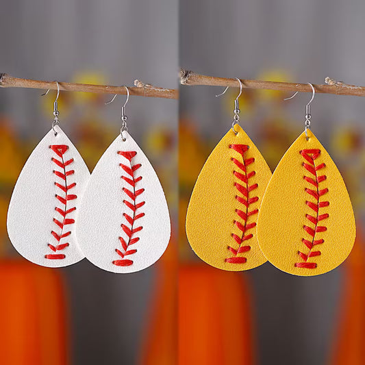 Baseball and Softball Earrings