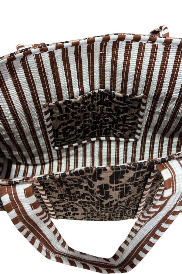 Wild Thing Leopard Print Duffel Bag