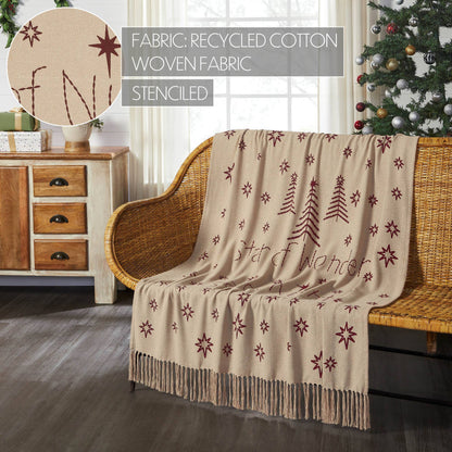 Star of Wonder Woven Throw 50x60