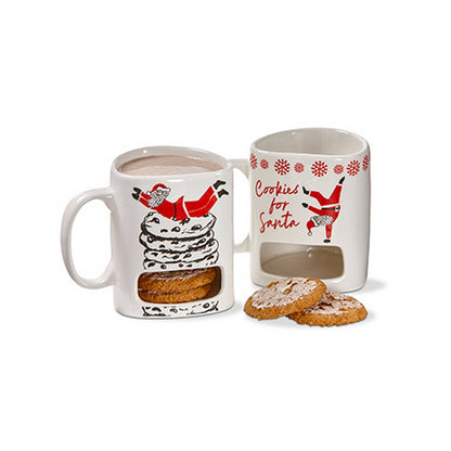 Cookies For Santa Pkt Mug Multi Bone China Christmas