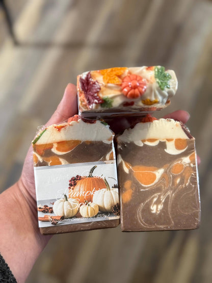 Pumpkin Spice Bar Soap, Tallow and Goat Milk
