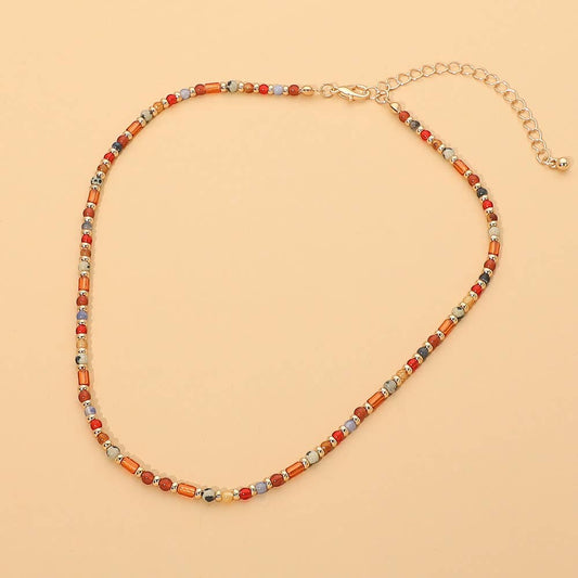 Minimalist Beaded Necklace