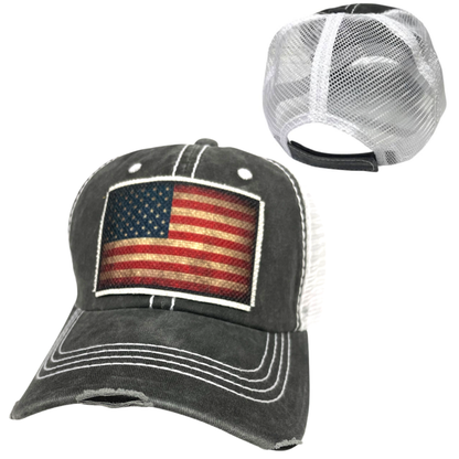 AMERICAN FLAG CAP