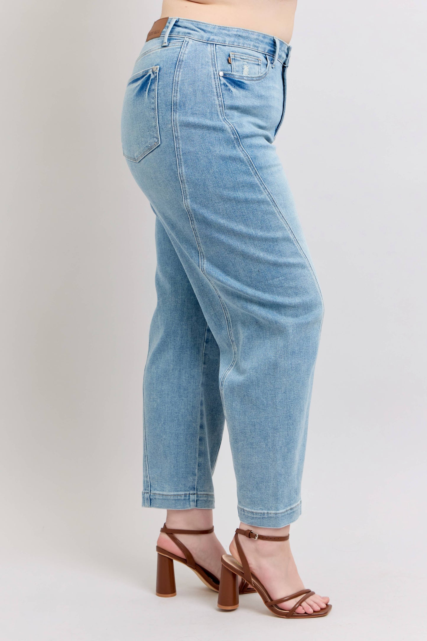 HW  Side Panel Barrel Leg Judy Blue