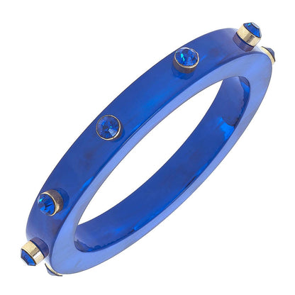 Renee Resin and Rhinestone Bangle