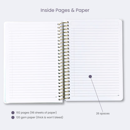 Small Notebook - Sunset Stripe