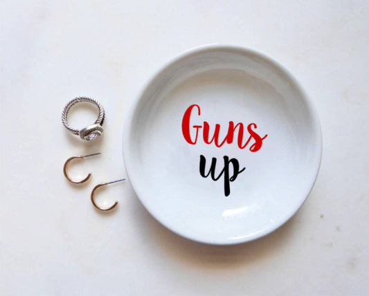 Guns Up Ring Dish / Texas Tech University