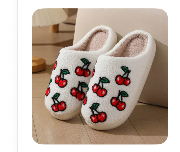 Cherry Slippers