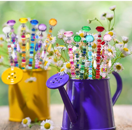 Beaded Garden Stakes