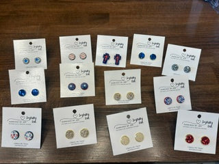 Joyfully Cut Stud Earrings
