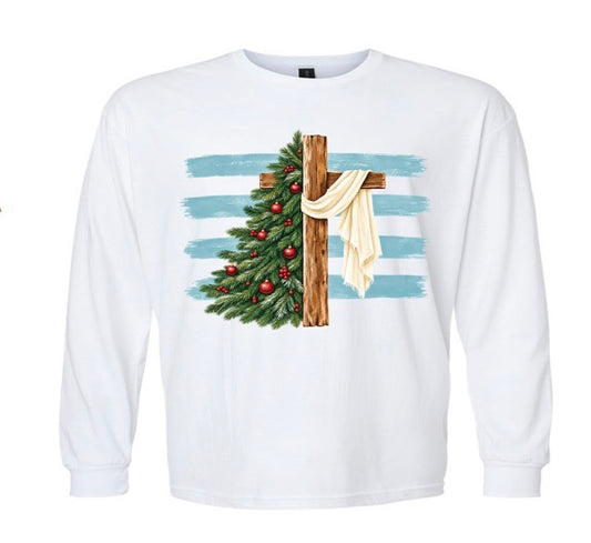 Cross Christmas Tee