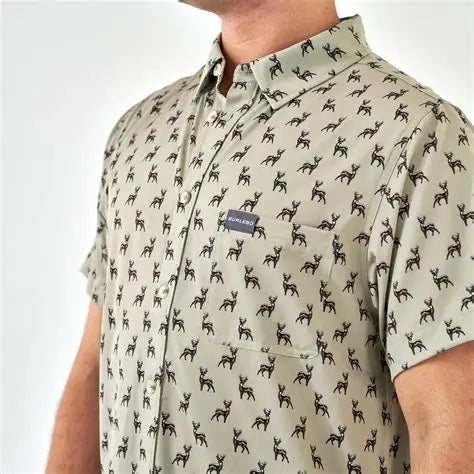 Burlebo Deer Button Up