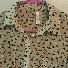 Burlebo Deer Button Up