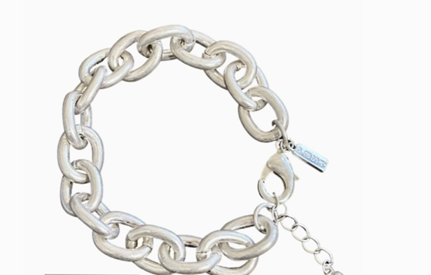 Chunky Chain Bracelet - Silver