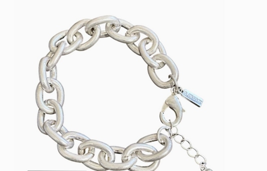 Chunky Chain Bracelet - Silver
