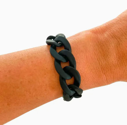 Chunky Acrylic Chain Link Bracelet