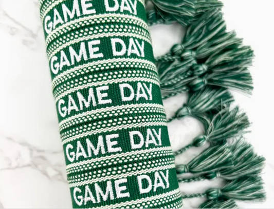 Game Day Embroidered Bracelet