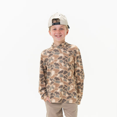 Burlebo Youth Camo Hoodie