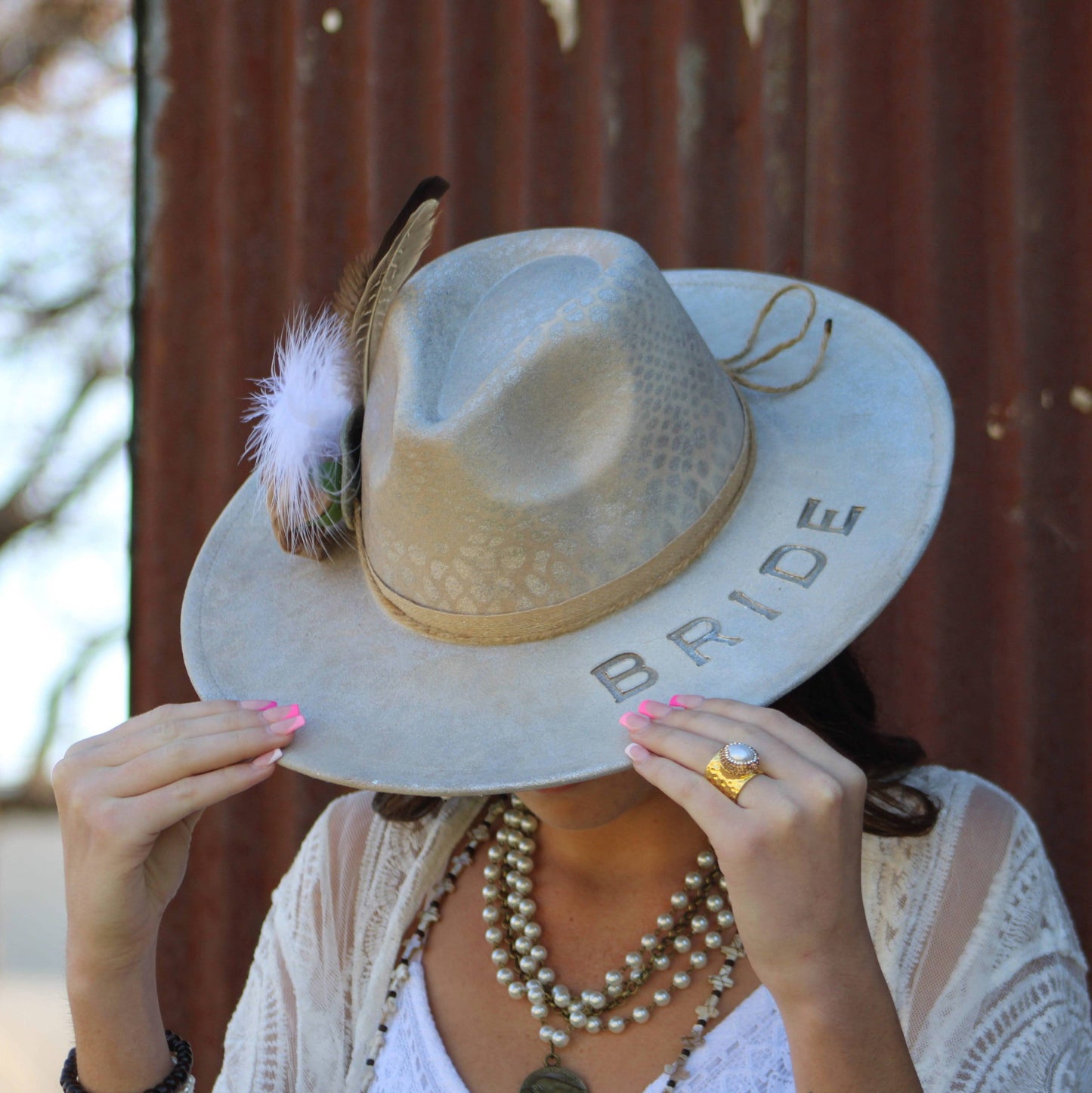 Freshwater Pearl Cuff Statement Ring