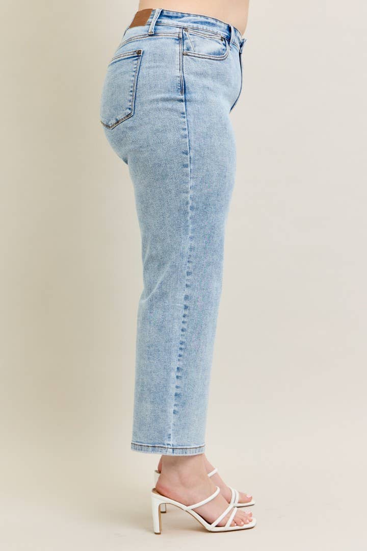 HW Stone Wash Straight Fit Judy Blue