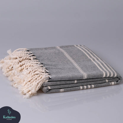 Sand Free Turkish Striped Beach Towel