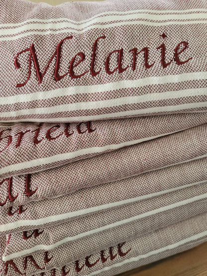 Sand Free Turkish Striped Beach Towel