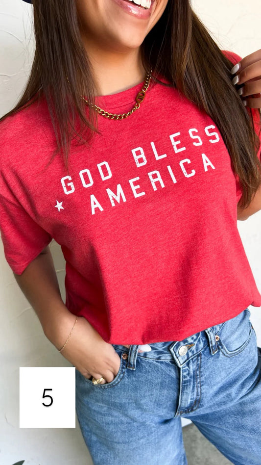 God Bless America Shirt
