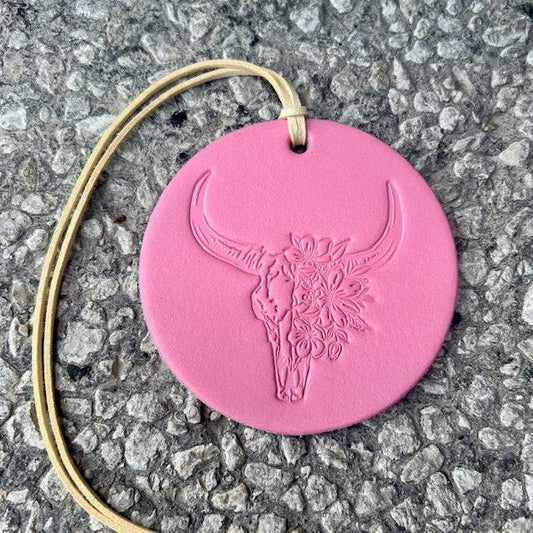 Callahan Round Flower Skull Air Flair