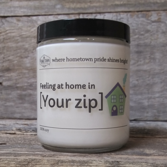 Feeling at Home in [Your Zip Code]: 9 oz / Black Raspberry Vanilla