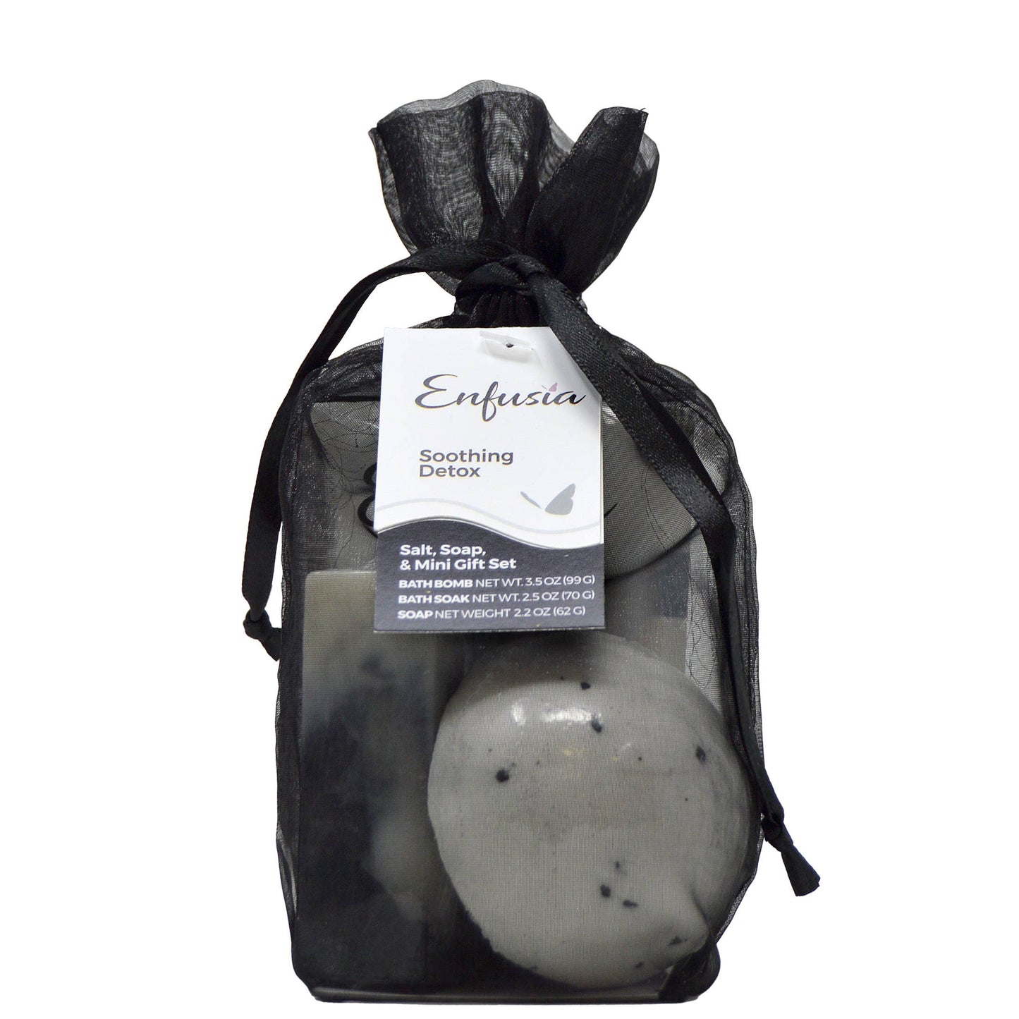 Salt, Soap, & Mini Gift Set - Soothing Detox