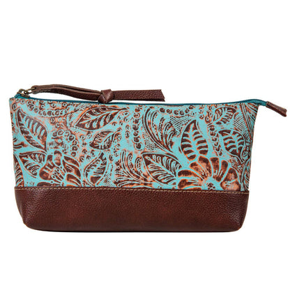 Myra Jacksborrow Leather Hairon Bag In Cactus Bloom