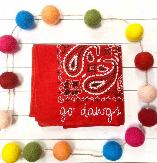 Customized Embroidered Bandana