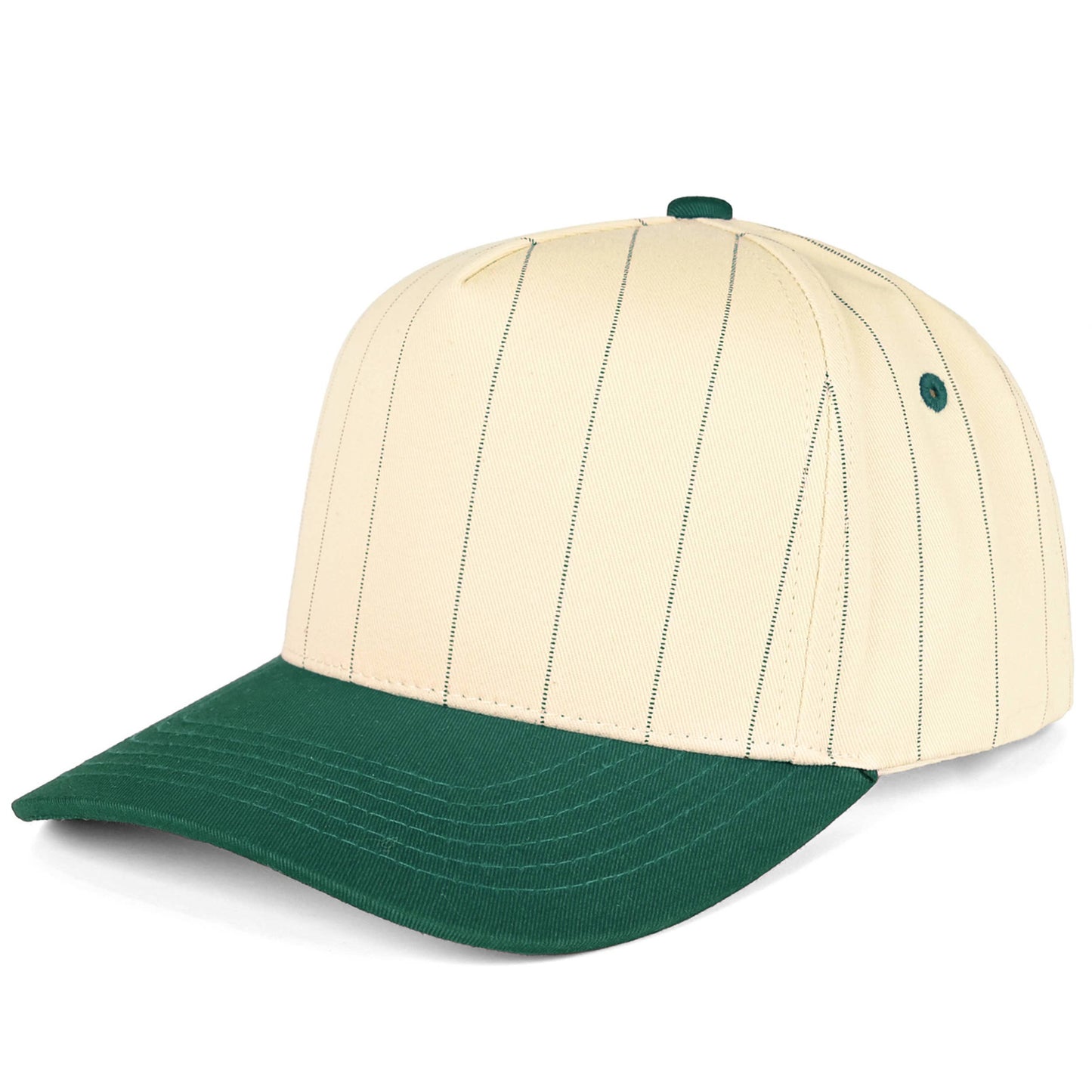 C.C Pinstripe Palin Two Tone Trucker Cap