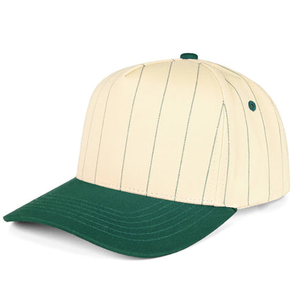 C.C Pinstripe Palin Two Tone Trucker Cap