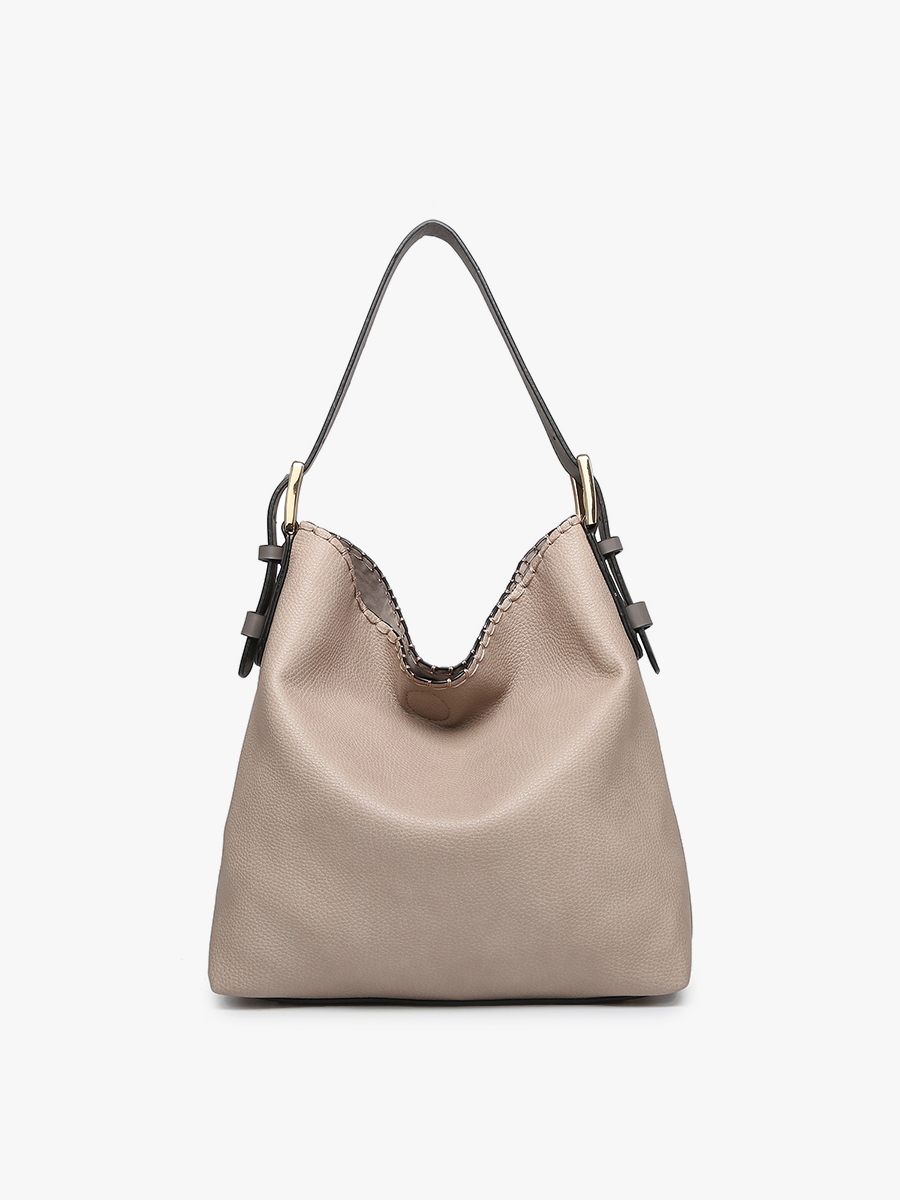 Alexa 2-in-1 Hobo Bag w/Dual Zip Compartments | M1816A