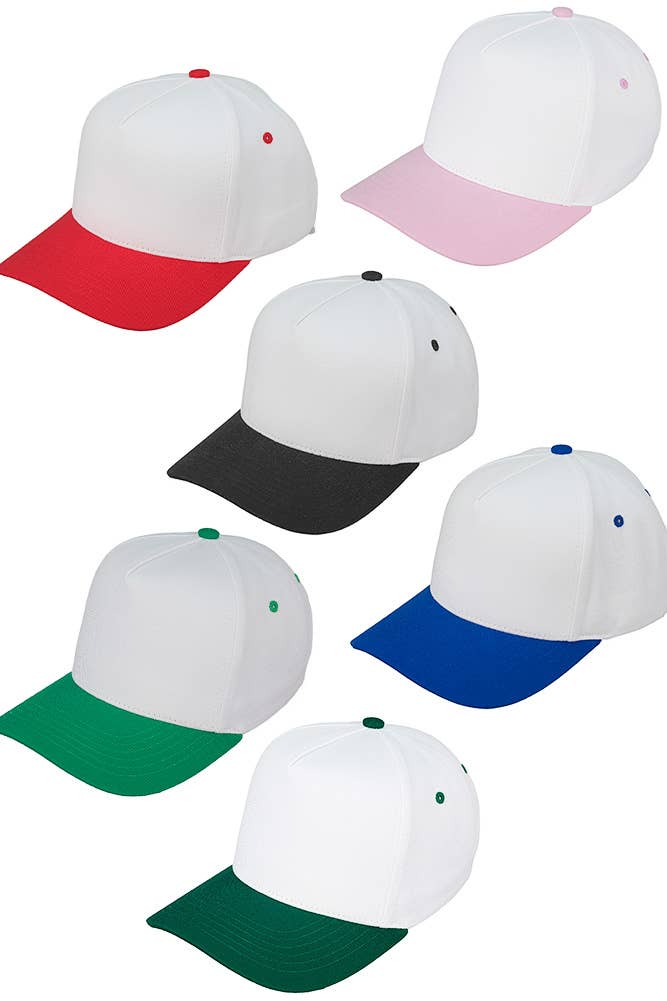 C.C Two Tone Cotton Trucker Cap
