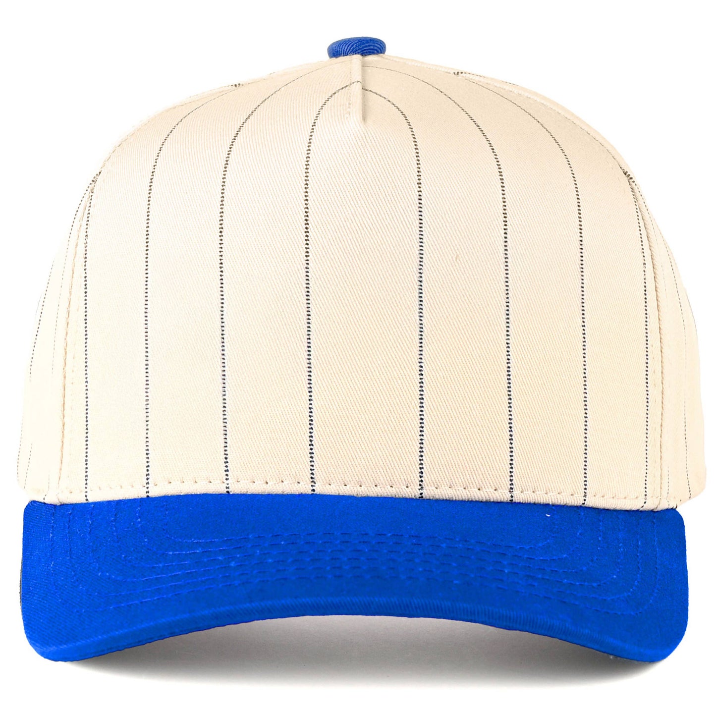 C.C Pinstripe Palin Two Tone Trucker Cap